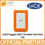 LACIE Rugged USB 3.1 Type C Portable Hard Disk